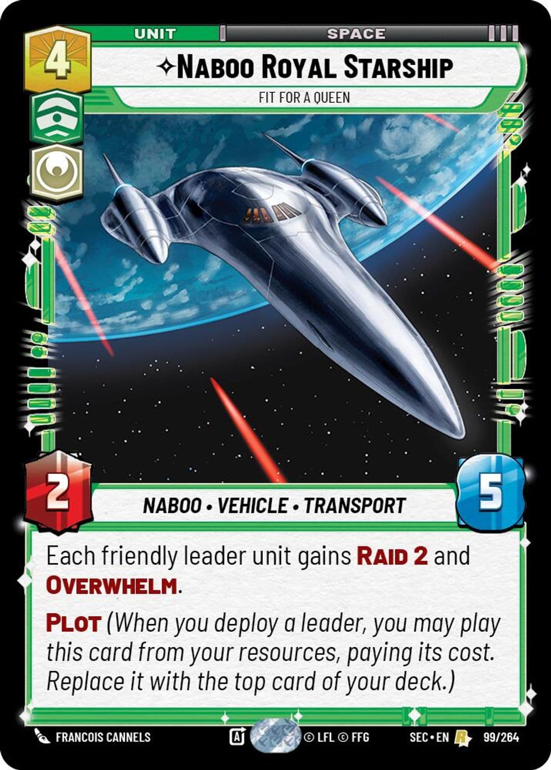 Naboo Royal Starship, Fit For A Queen, Standard