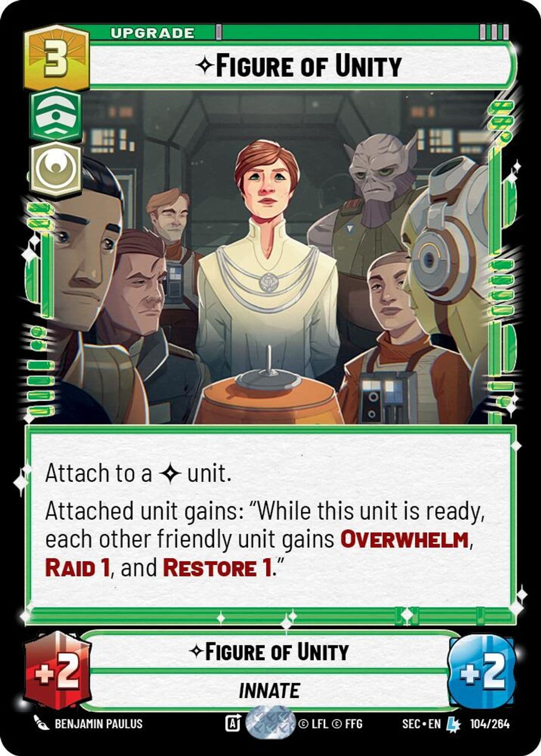 Figure of Unity, Standard
