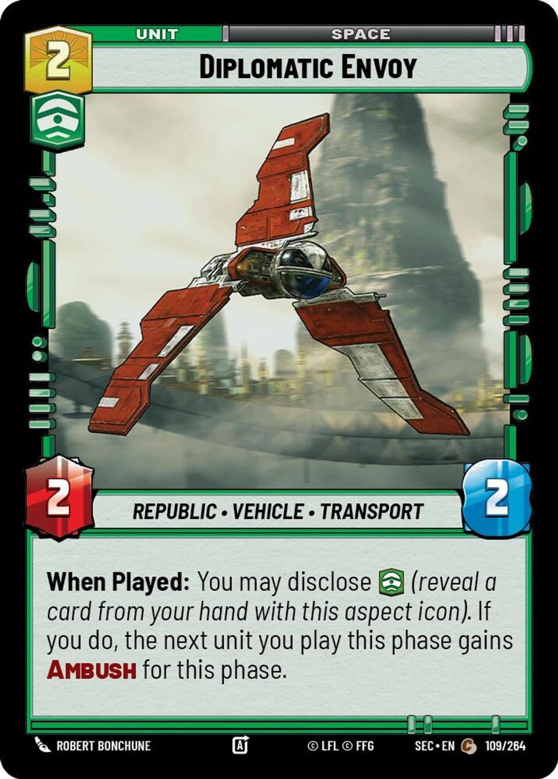 Diplomatic Envoy, Standard