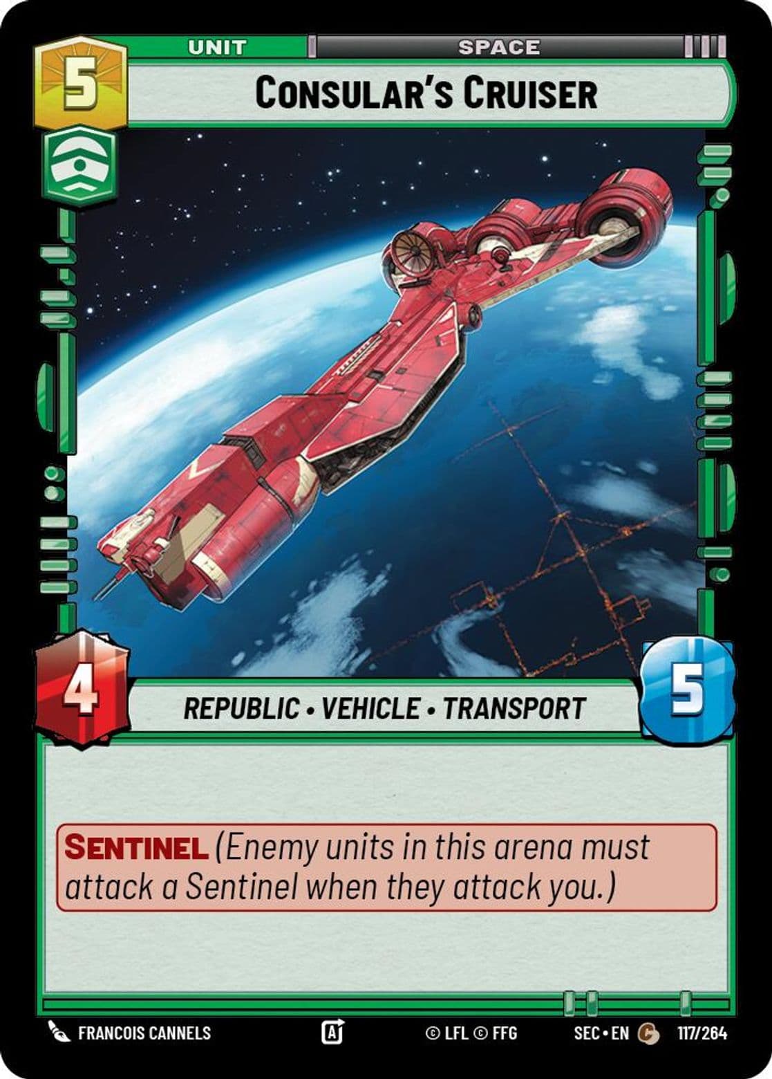 Consular's Cruiser, Standard