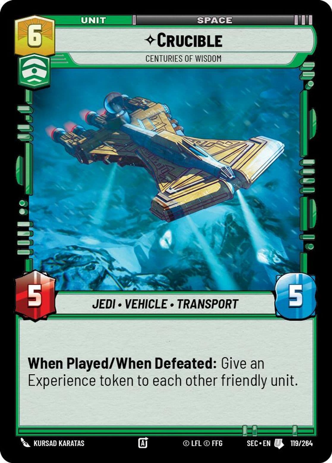 Crucible, Centuries of Wisdom, Standard