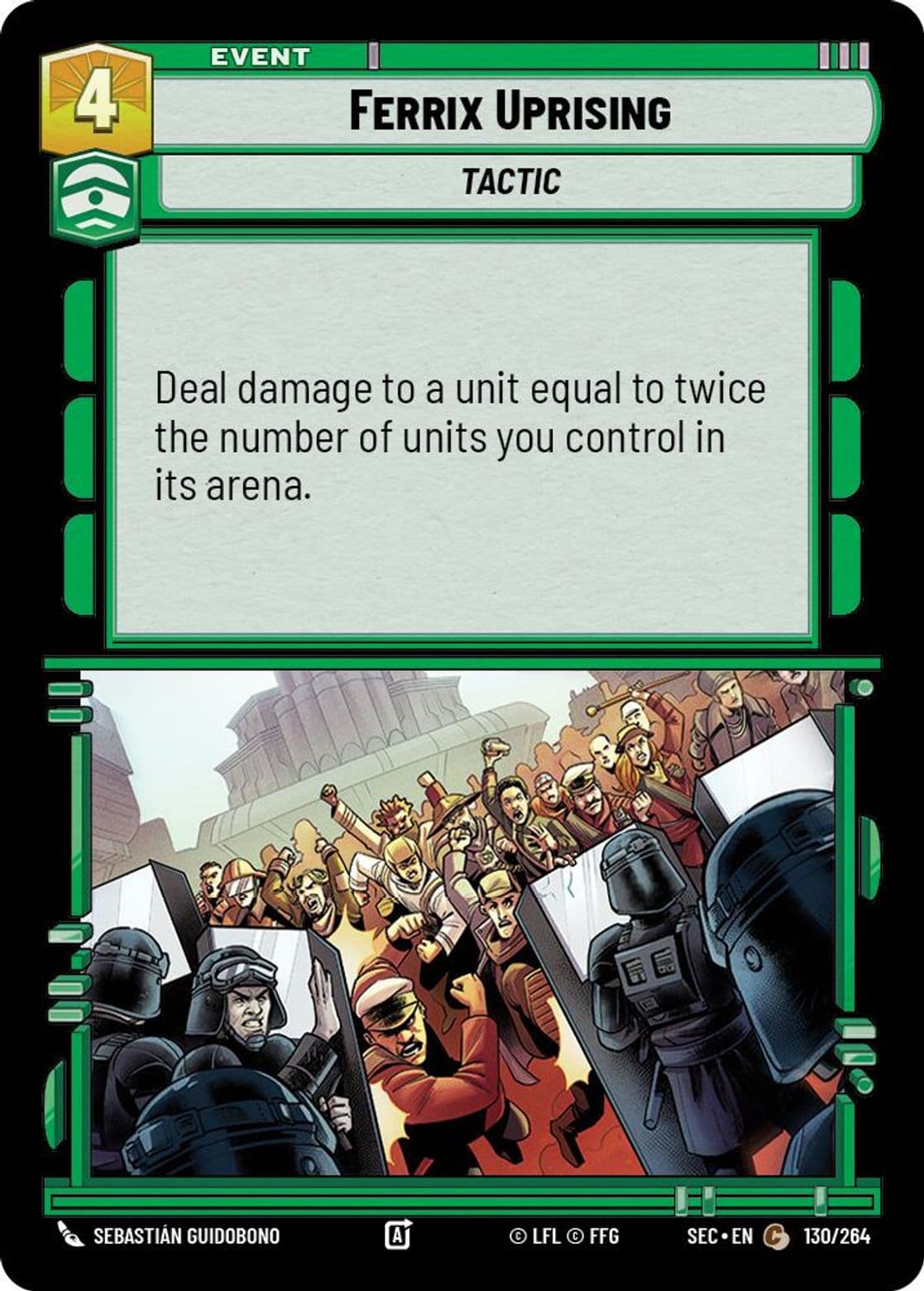Ferrix Uprising, Standard