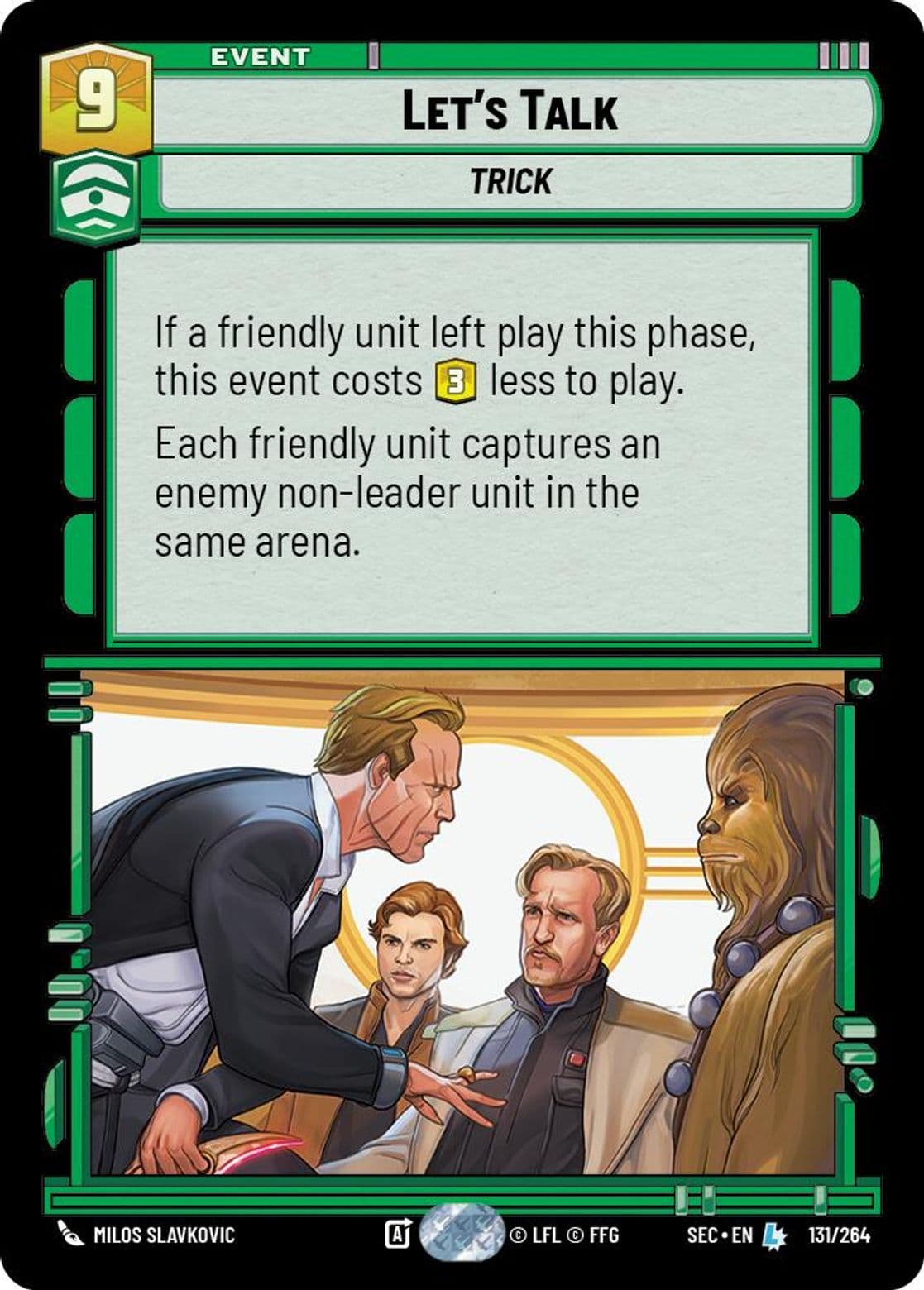Let's Talk, Standard