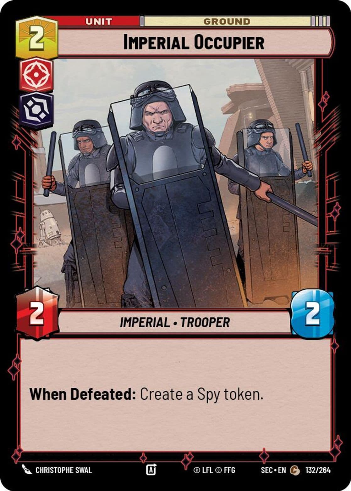 Imperial Occupier, Standard