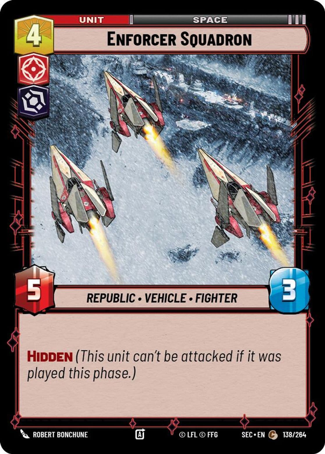 Enforcer Squadron, Standard