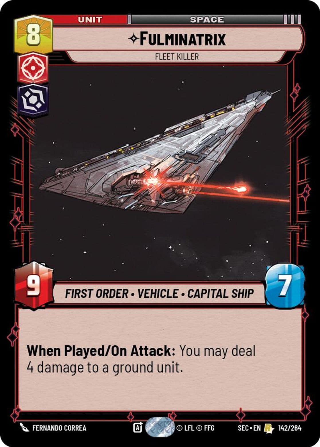 Fulminatrix, Fleet Killer, Standard