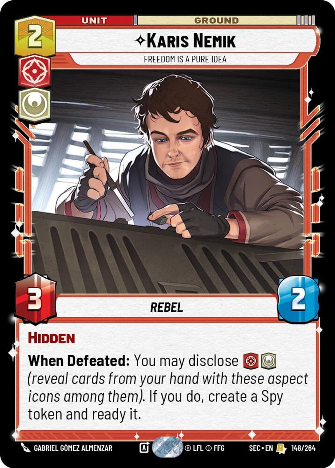 Karis Nemik, Freedom is a Pure Idea (Standard)