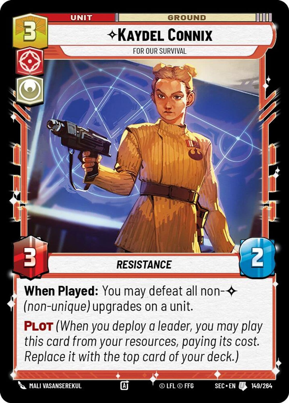 Kaydel Connix, For Our Survival, Standard