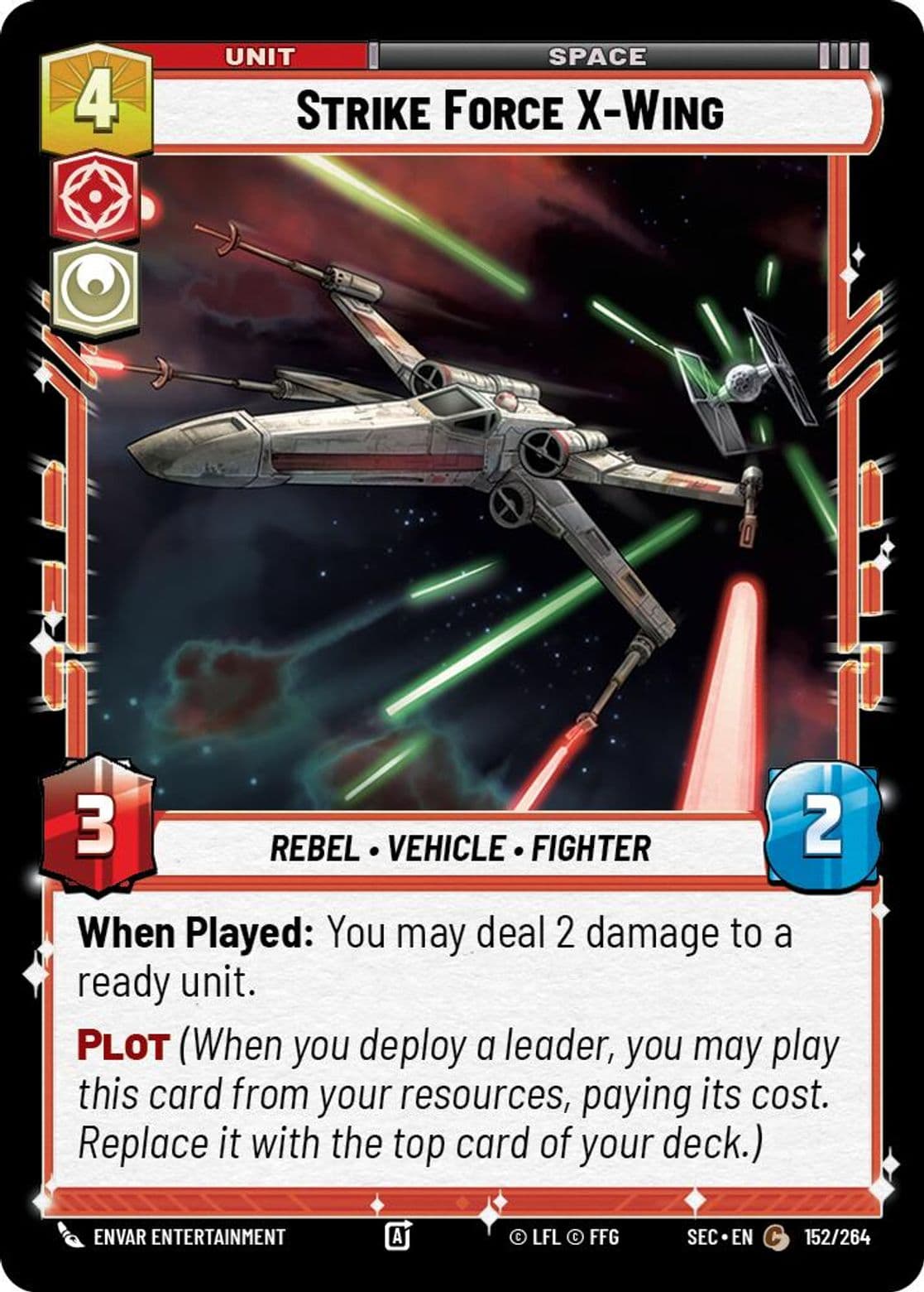 Strike Force X-Wing, Standard