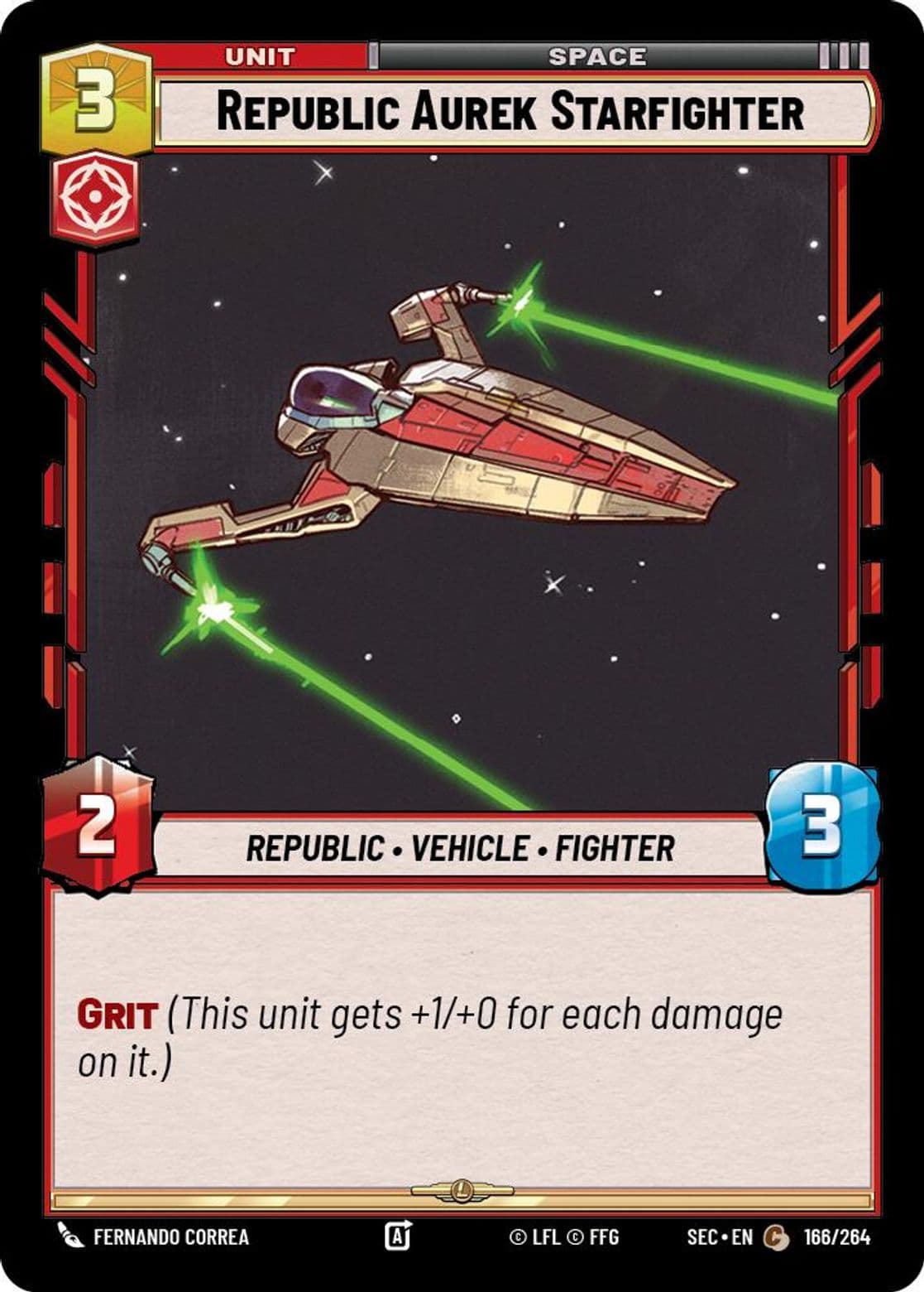 Republic Aurek Starfighter, Standard