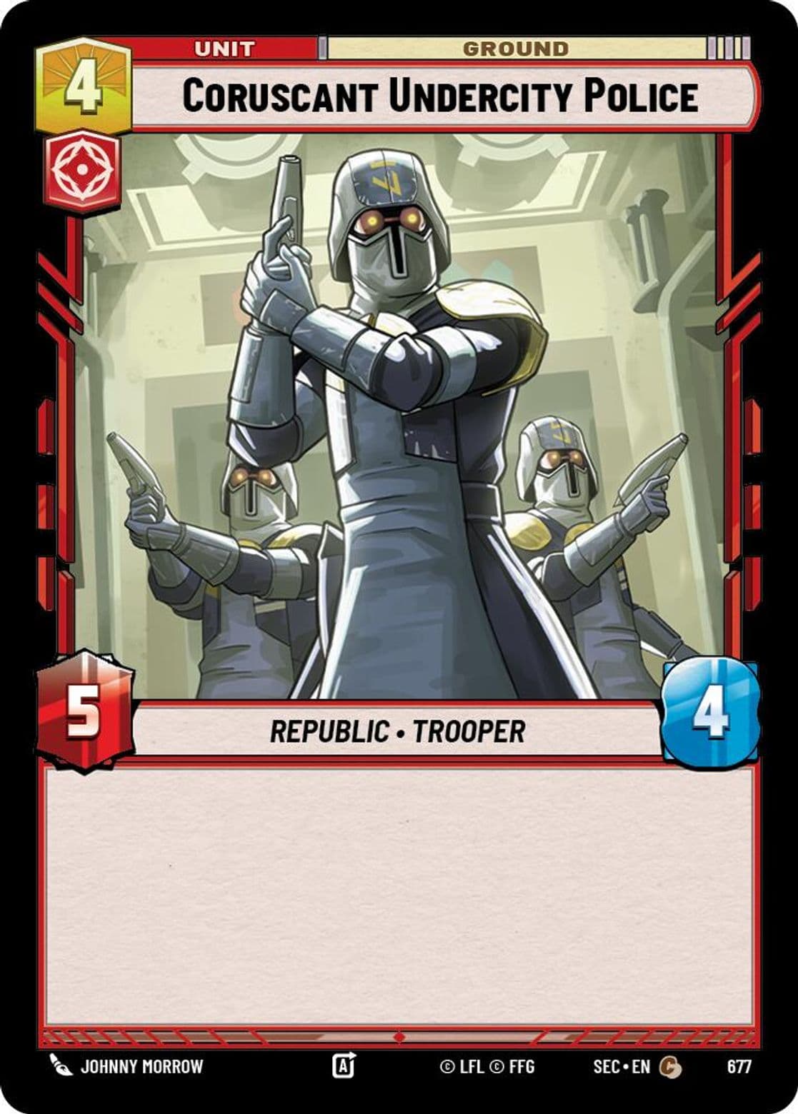 Coruscant Undercity Police, Standard