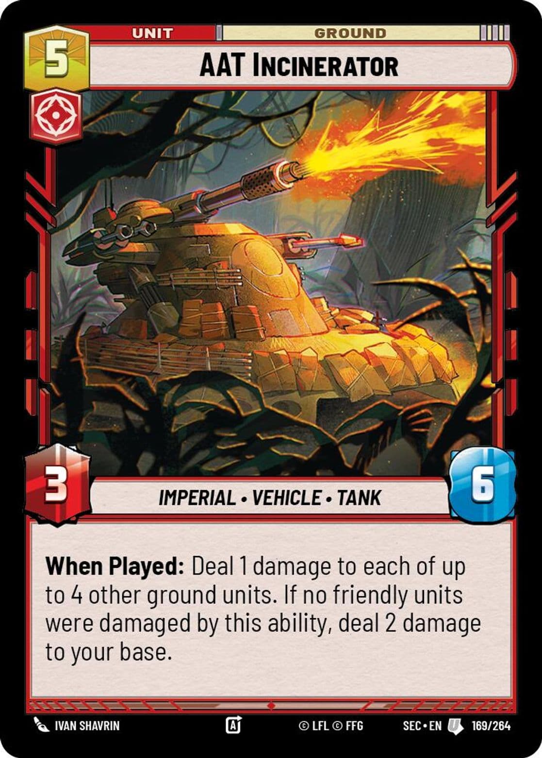 AAT Incinerator, Standard