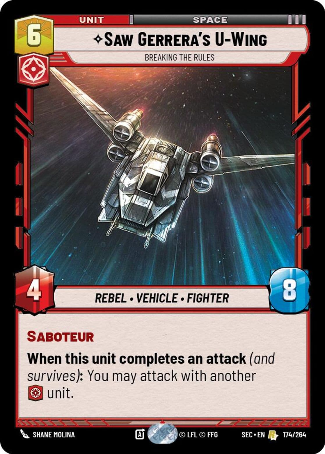 Saw Gerrera's U-Wing, Breaking the Rules, Standard