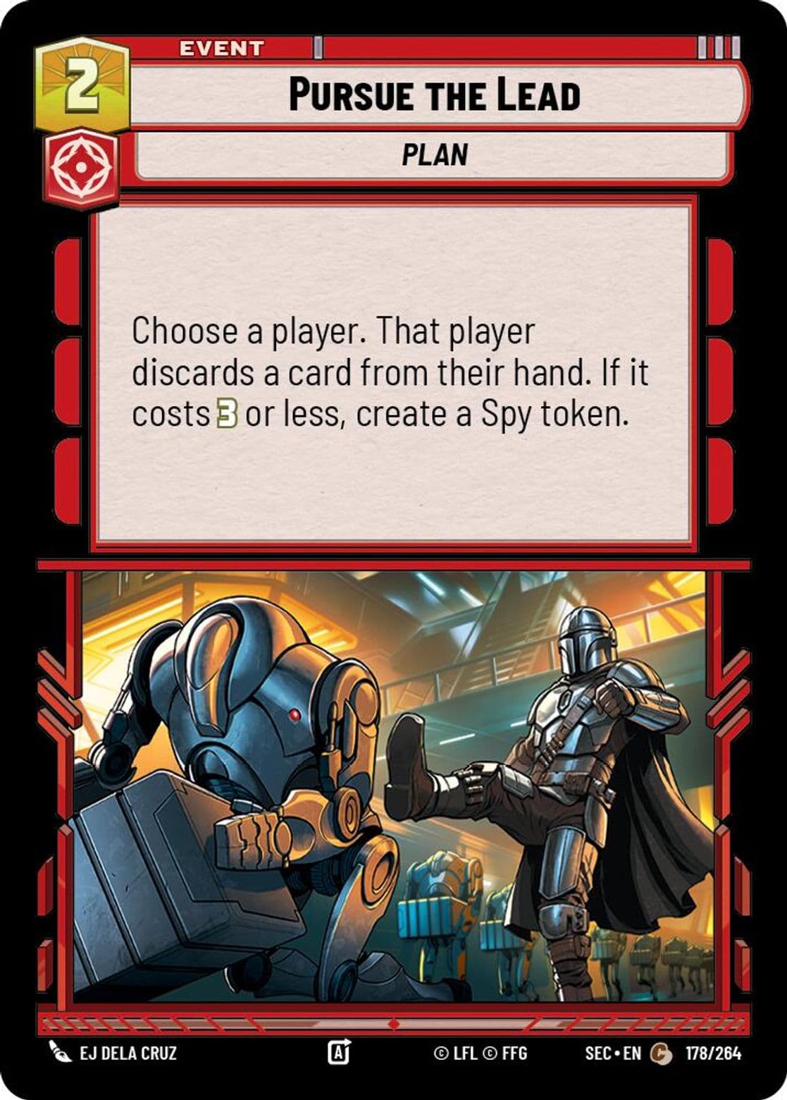 Pursue the Lead, Standard