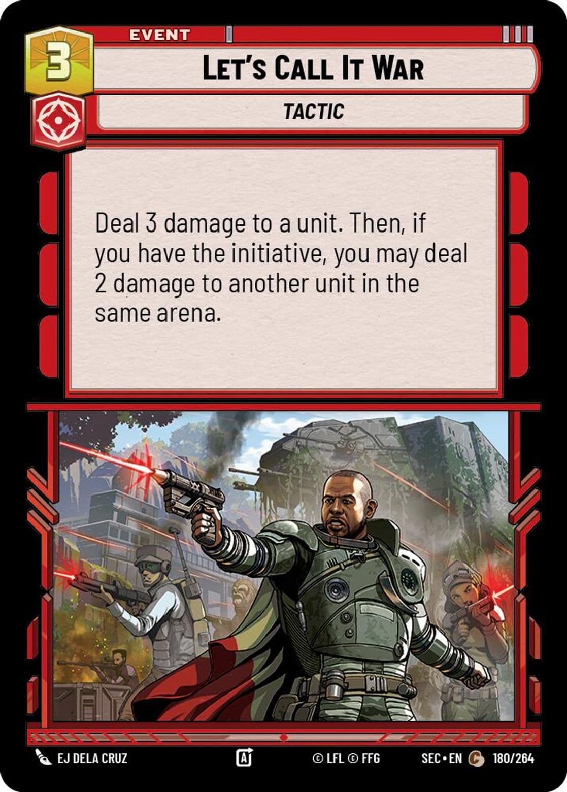 Let's Call It War, Standard