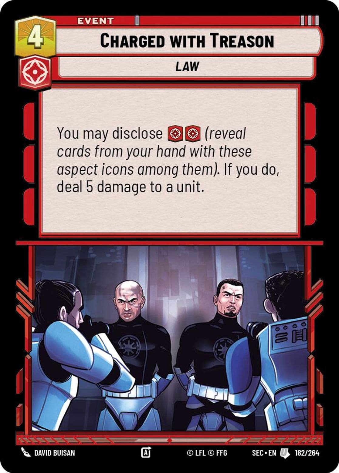 Charged with Treason, Standard