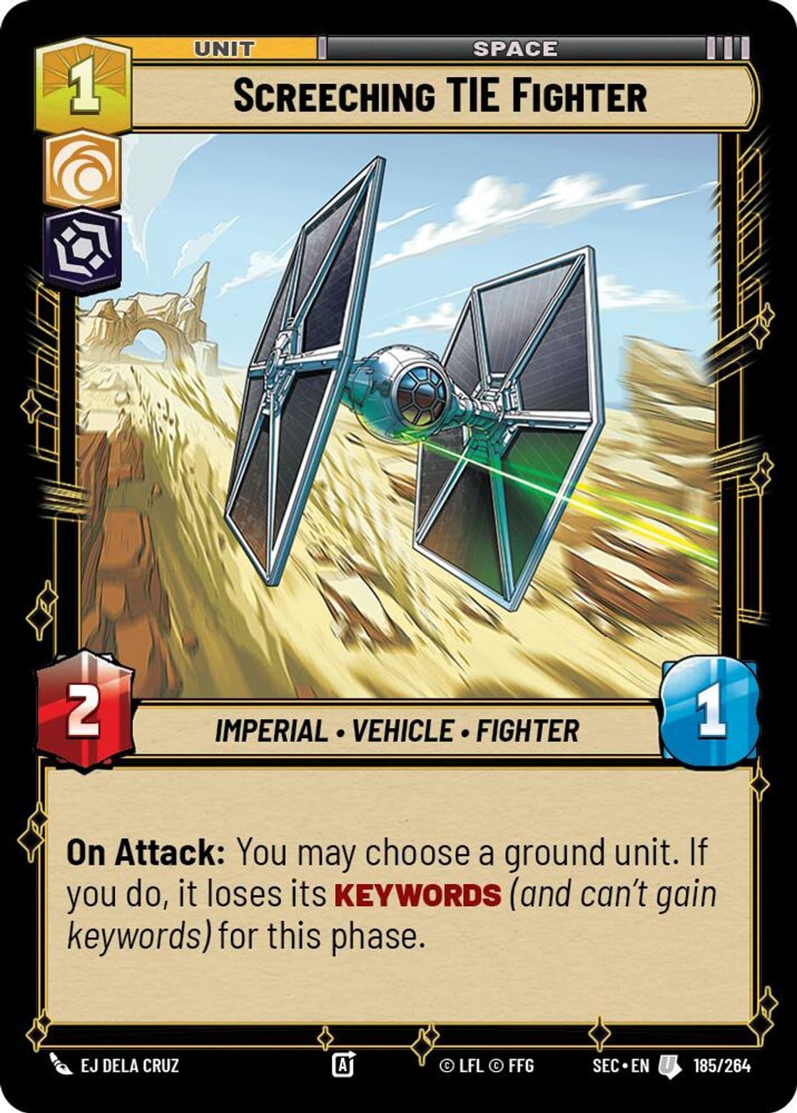 Screeching TIE Fighter, Standard