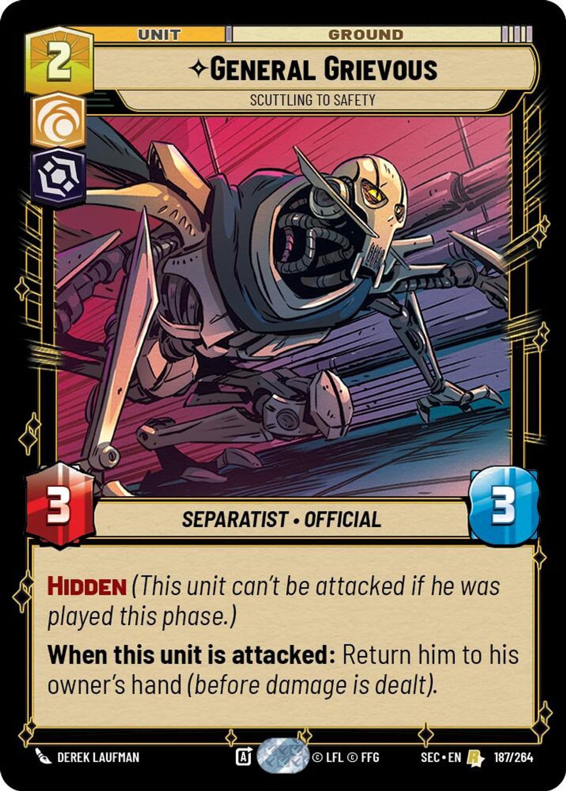 General Grievous, Scuttling to Safety (Standard)