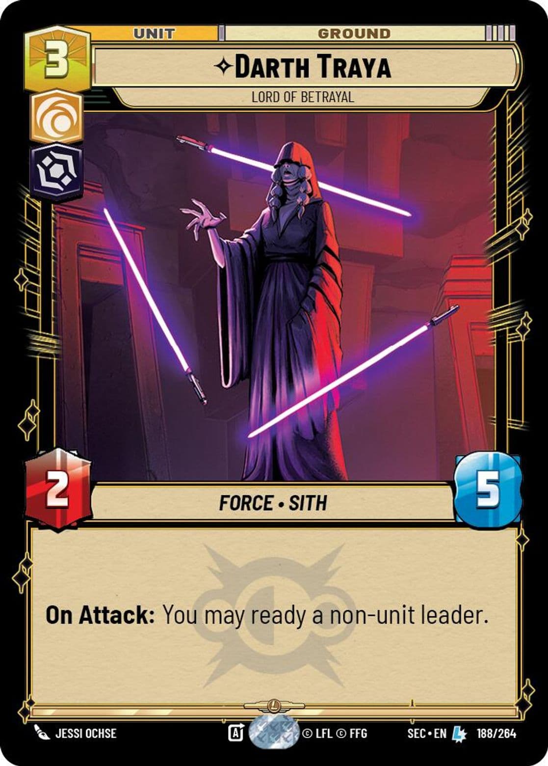 Darth Traya, Lord of Betrayal, Standard