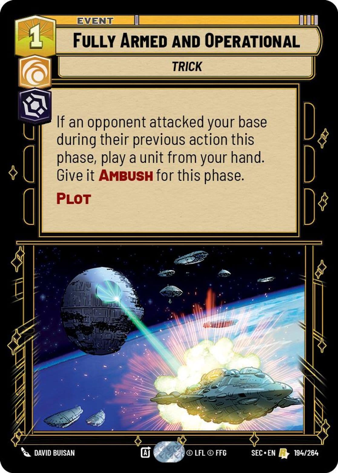 Fully Armed and Operational, Standard
