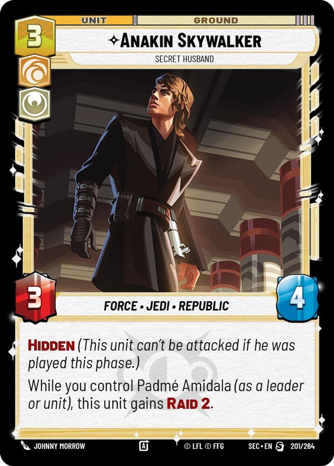 Anakin Skywalker, Secret Husband, Standard