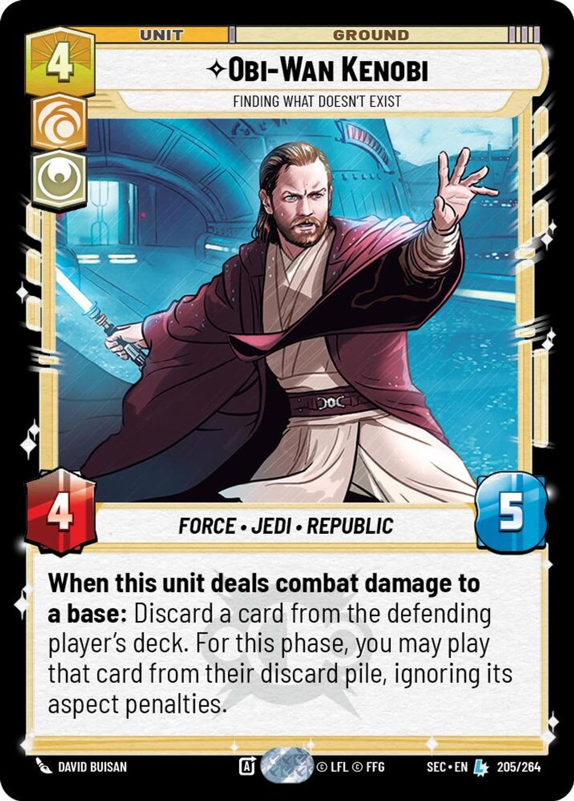 Obi-Wan Kenobi, Finding What Doesn't Exist, Standard