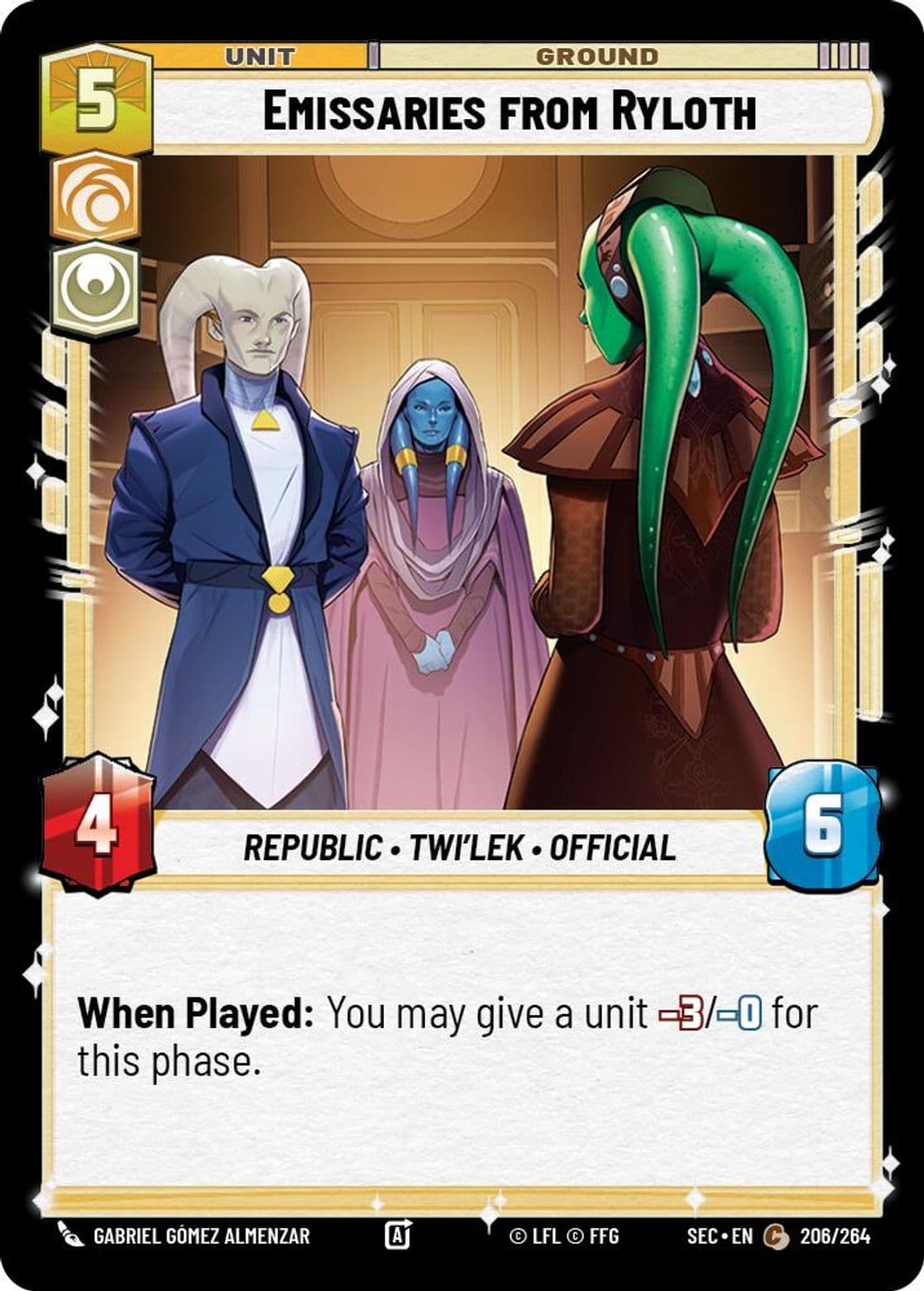 Emissaries from Ryloth, Standard