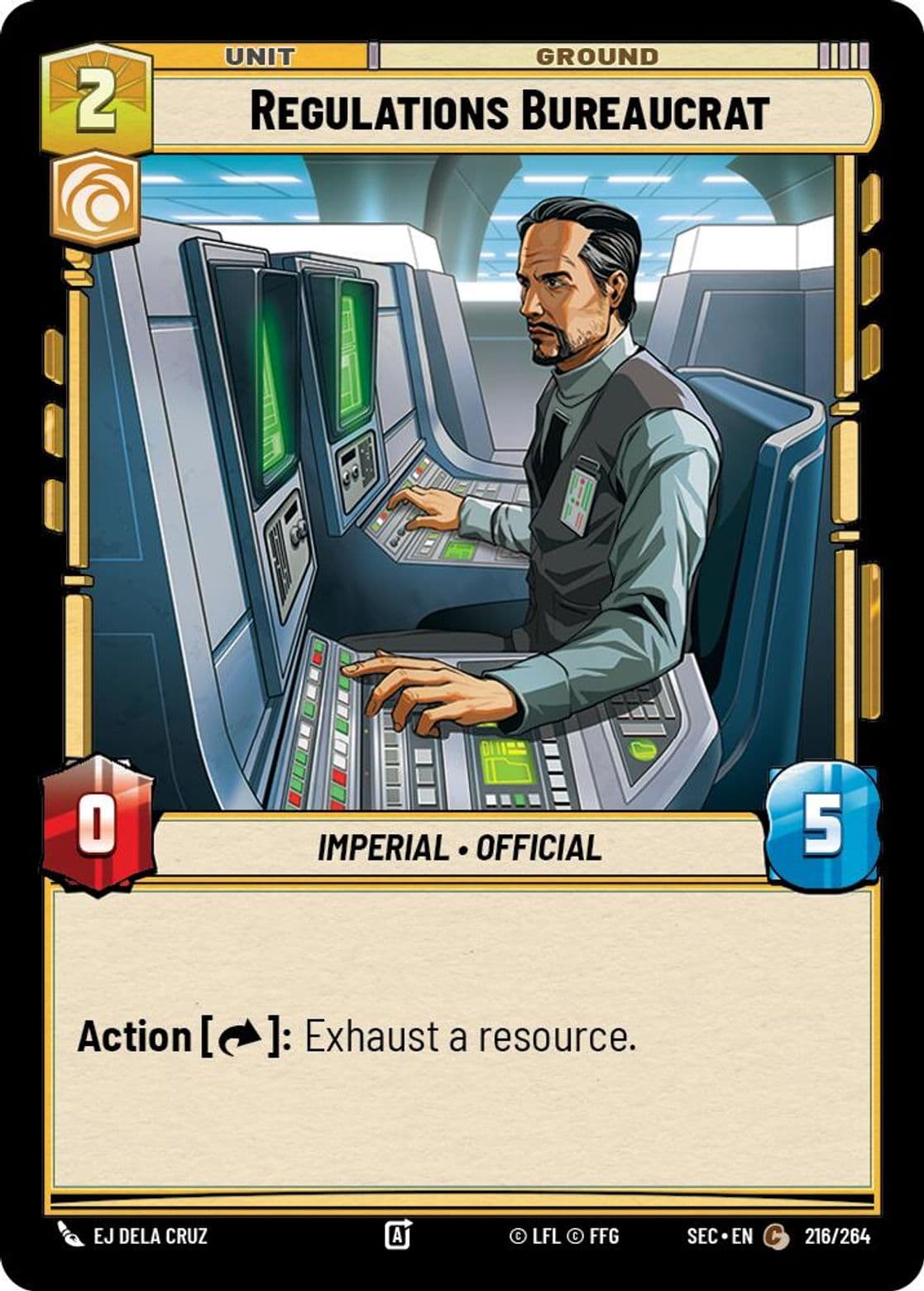 Regulations Bureaucrat, Standard