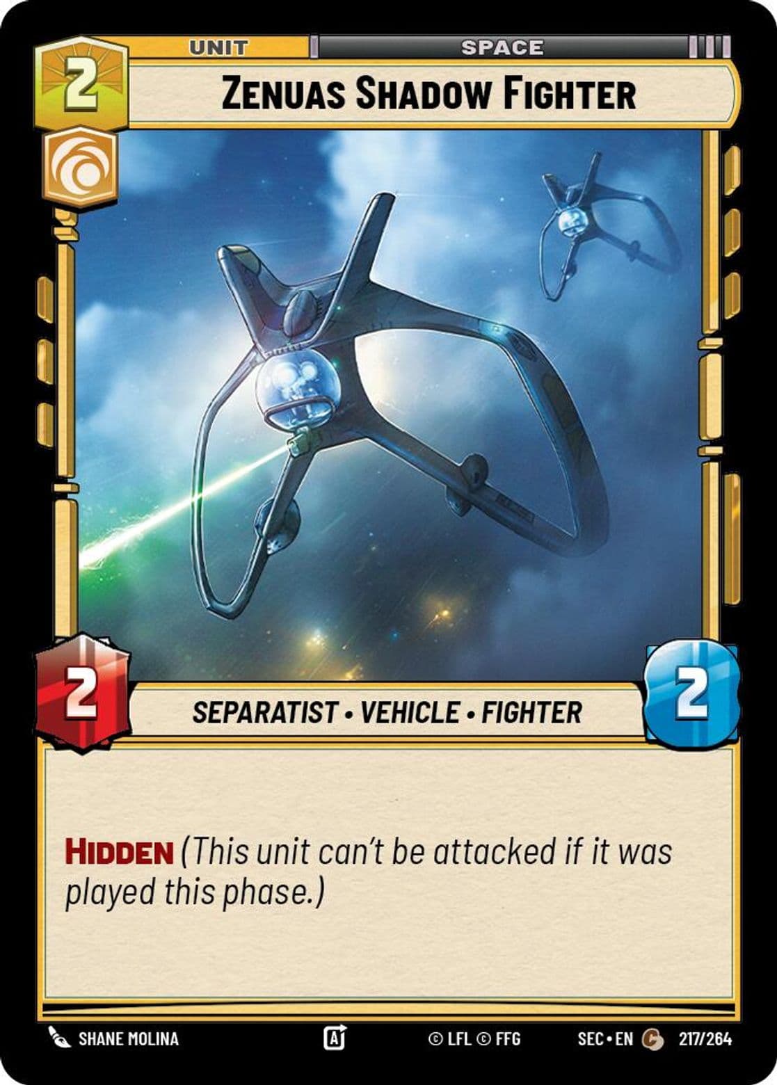 Zenuas Shadow Fighter, Standard