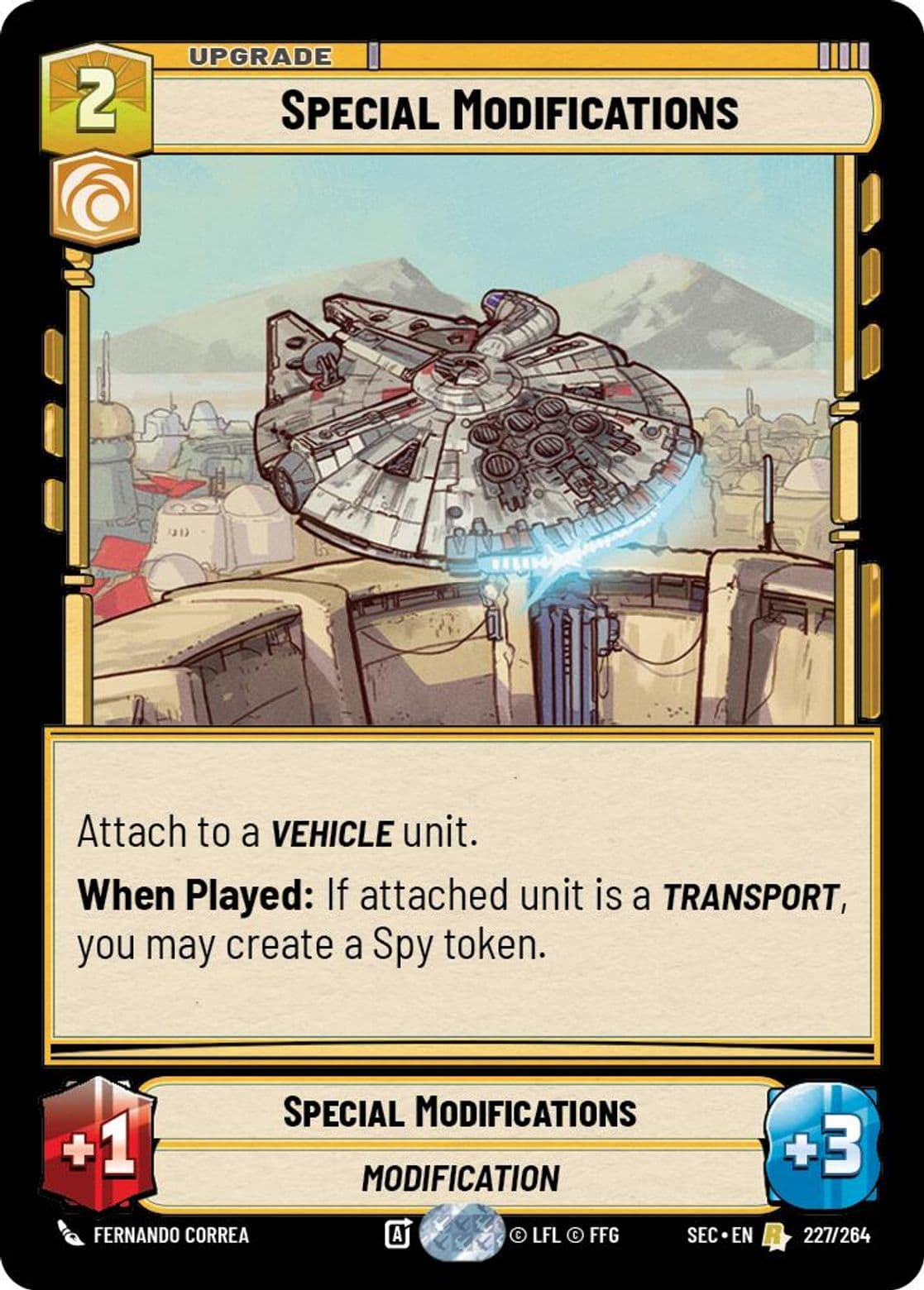 Special Modifications, Standard