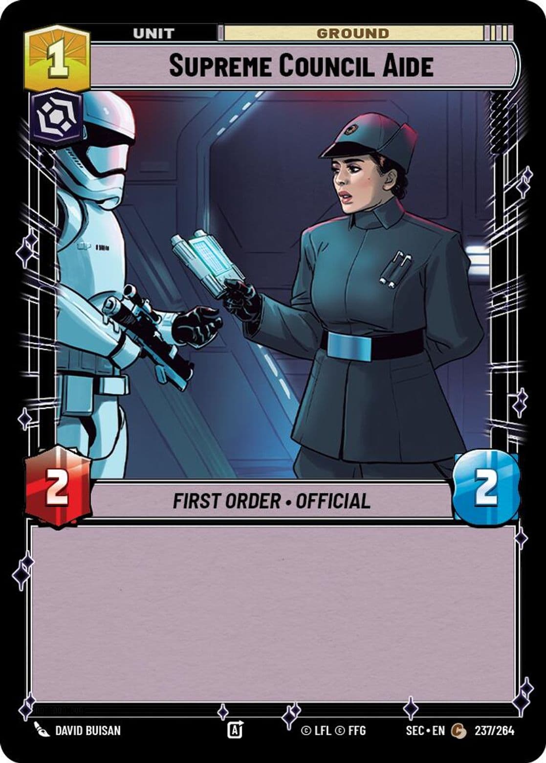 Supreme Council Aide, Standard