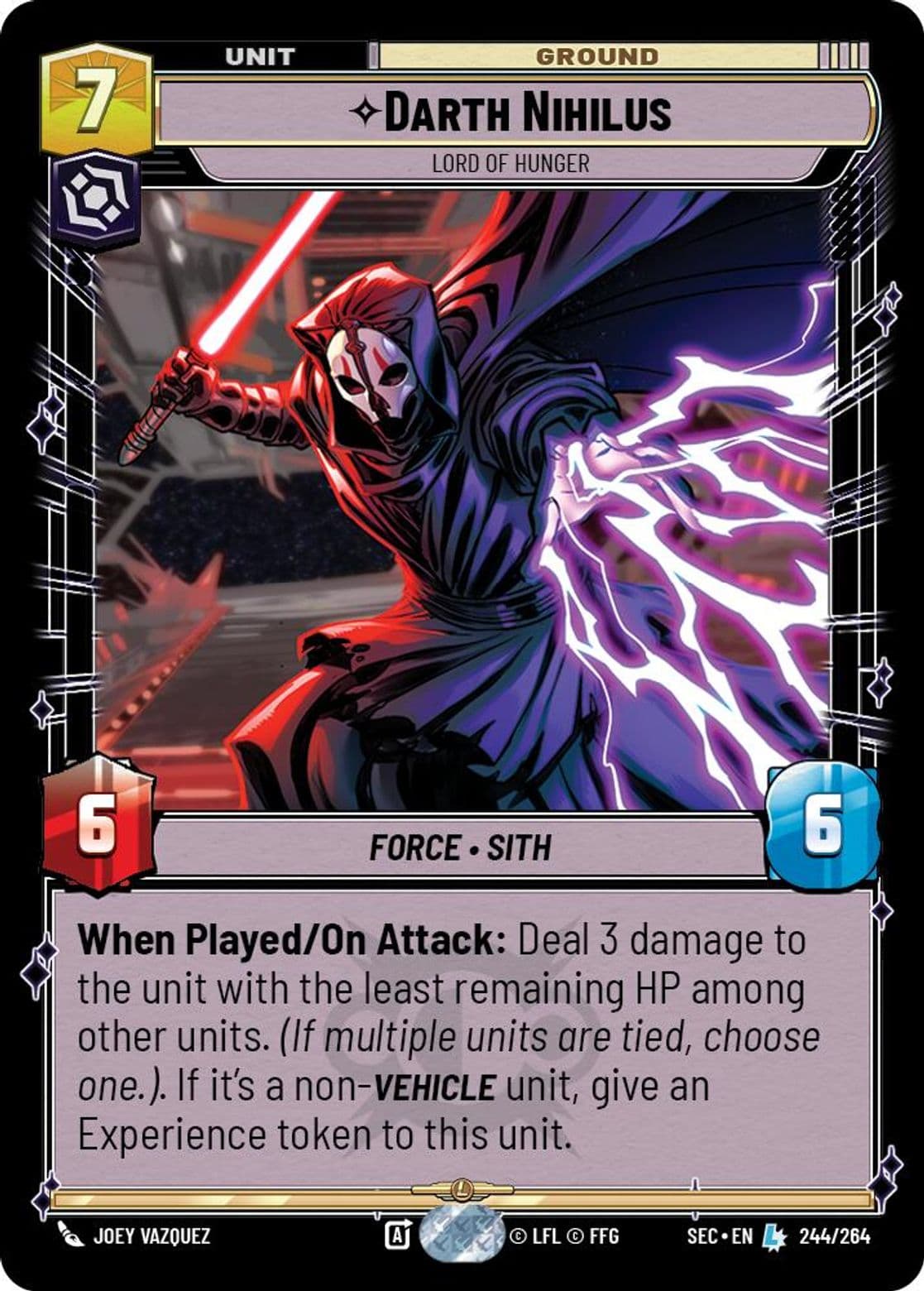 Darth Nihilus, Lord of Hunger, Standard