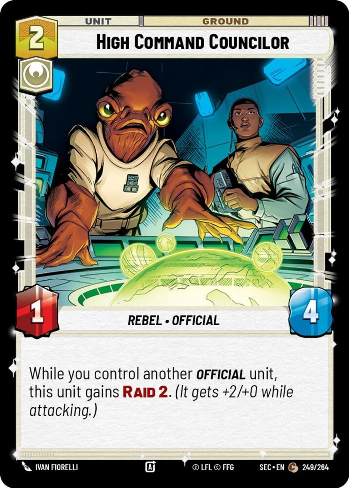 High Command Councilor, Standard