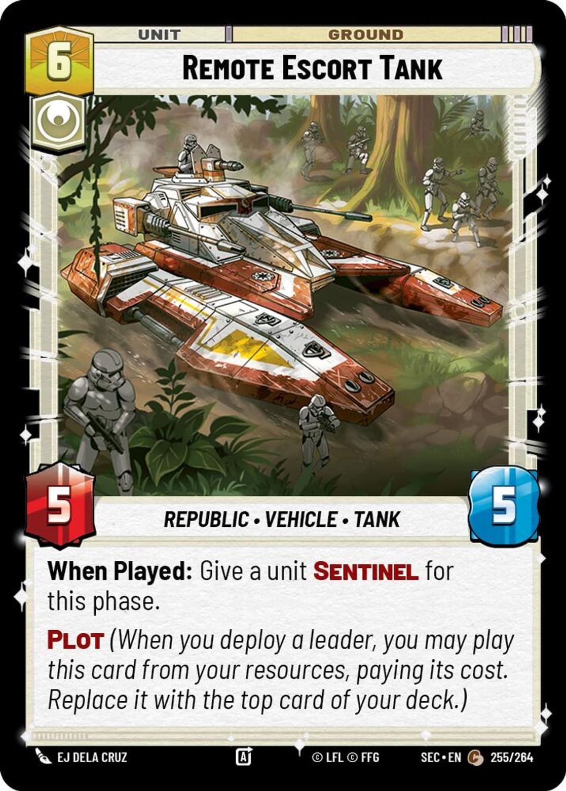 Remote Escort Tank, Standard