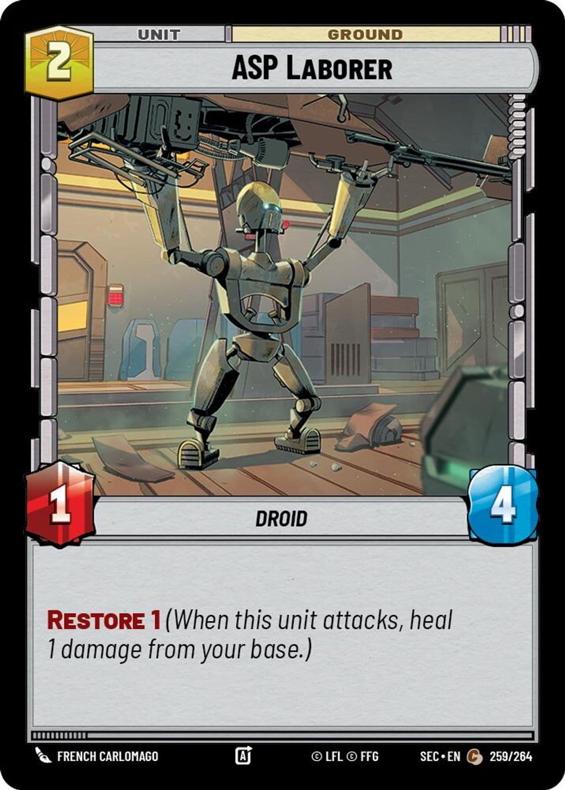 ASP Laborer, Standard