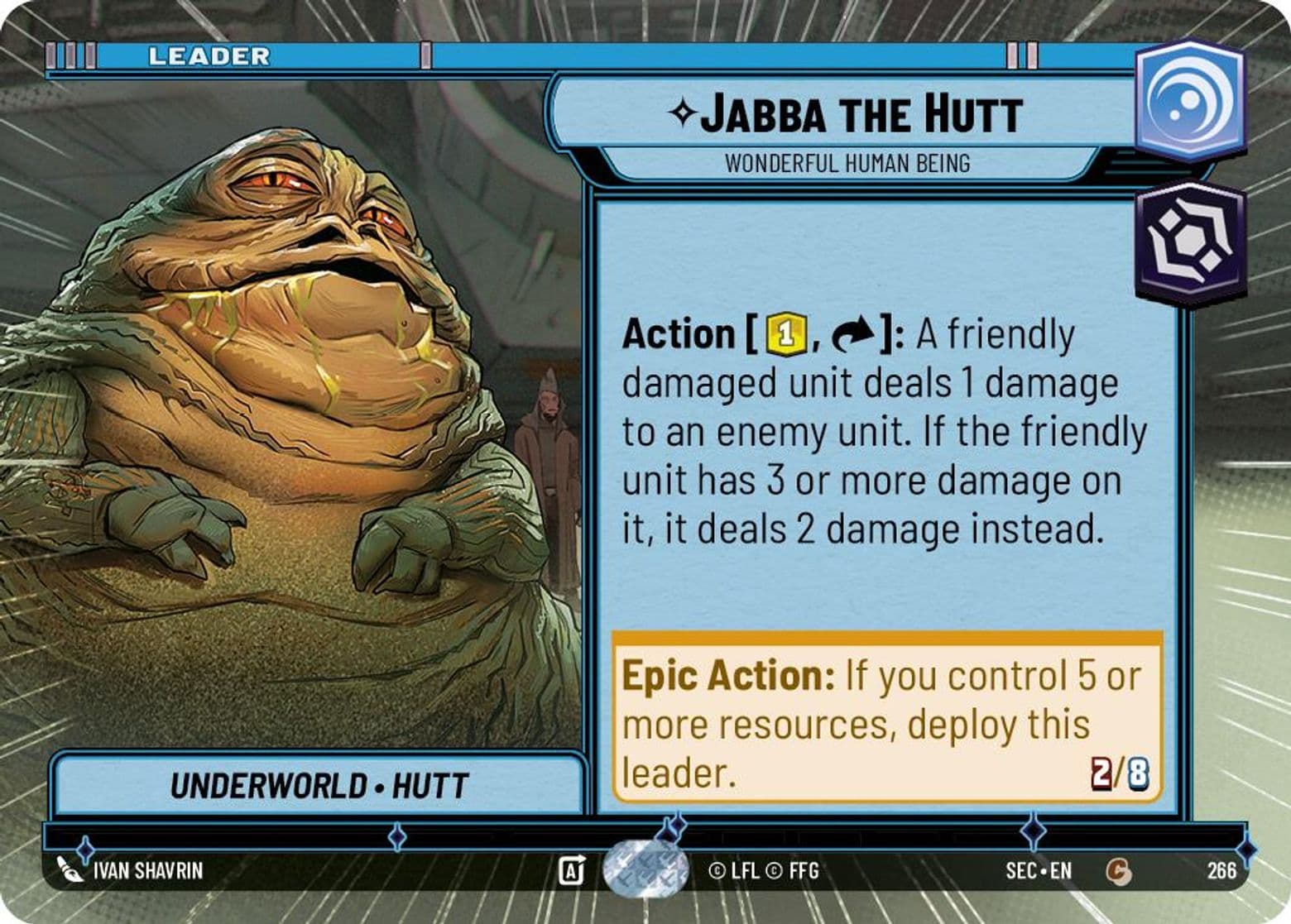 Jabba the Hutt, Wonderful Human Being (Hyperspace)