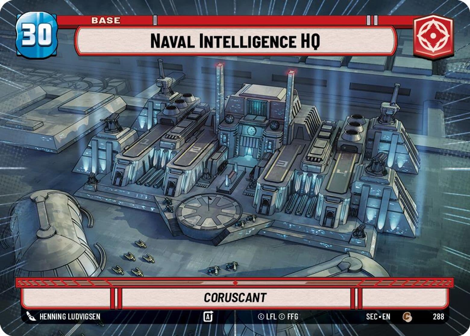 Naval Intelligence HQ, Coruscant (Hyperspace)