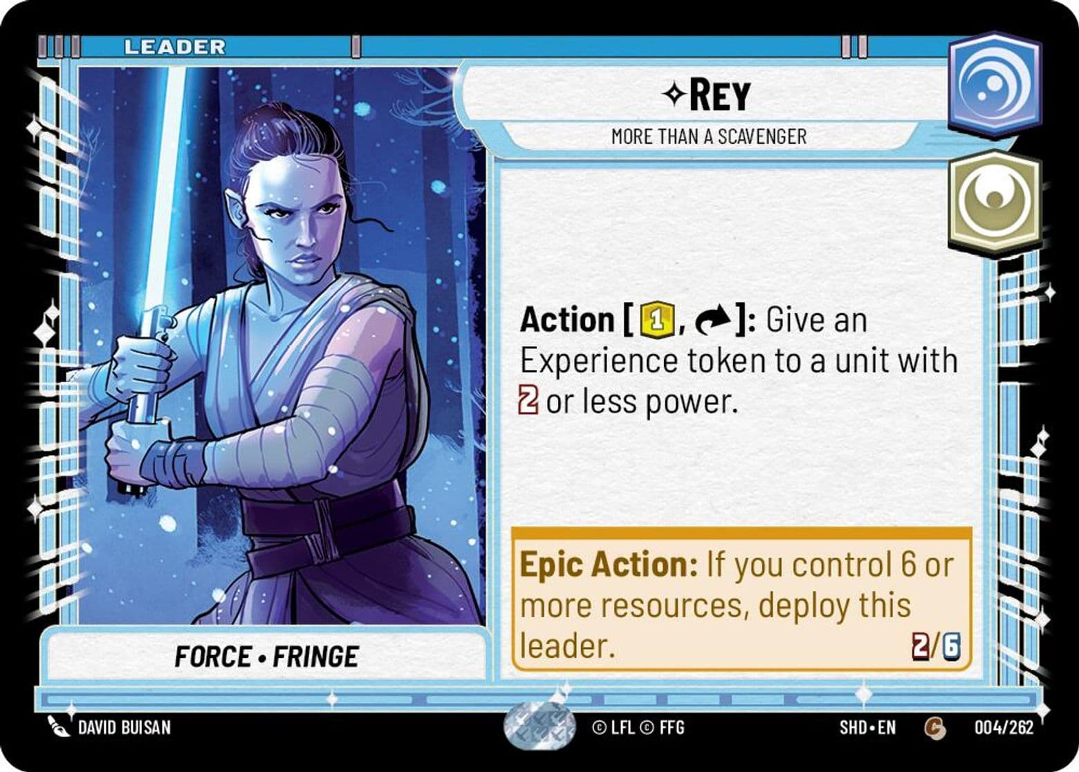 Rey, More Than a Scavenger, Standard