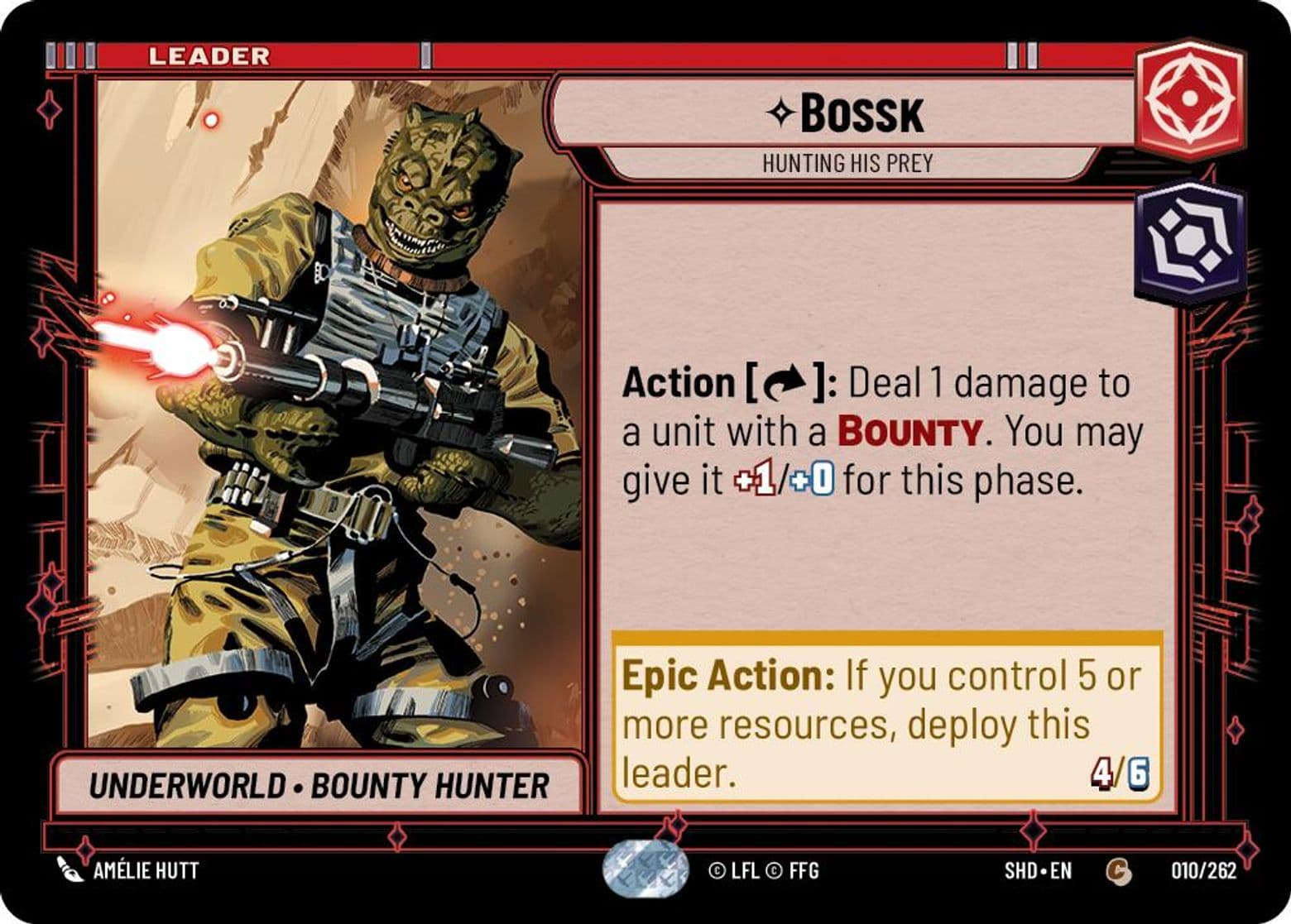 Bossk, Hunting His Prey, Standard