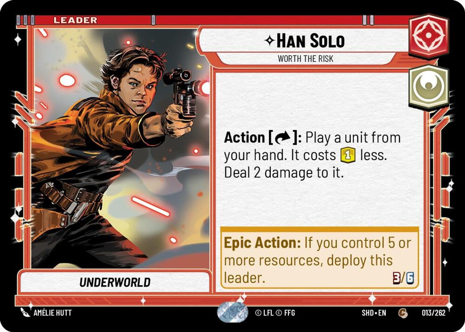 Han Solo, Worth the Risk, Standard