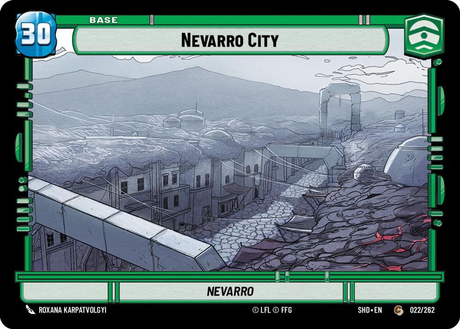 Nevarro City, Nevarro, Standard