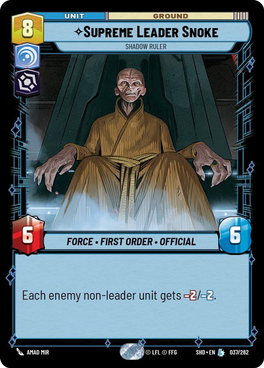 Supreme Leader Snoke, Shadow Ruler, Standard