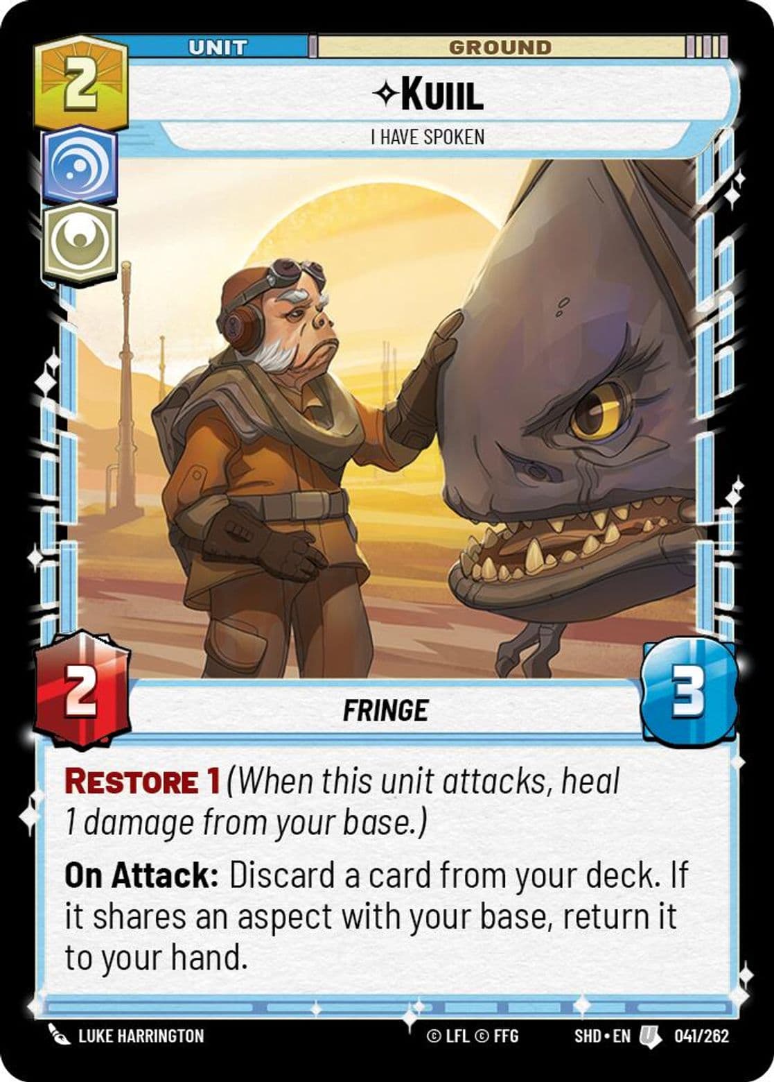 Kuiil, I Have Spoken (Standard)
