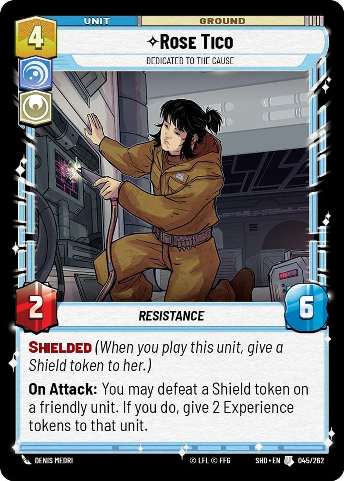 Rose Tico, Dedicated to the Cause, Standard