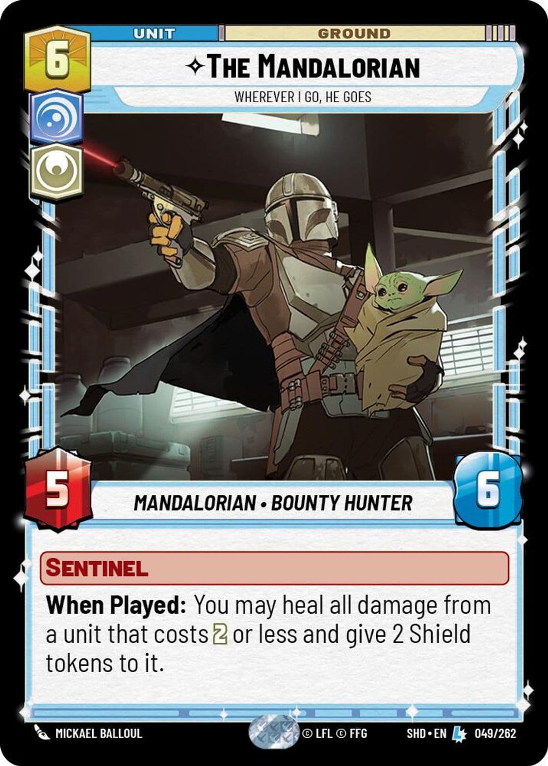 The Mandalorian, Wherever I Go, He Goes, Standard