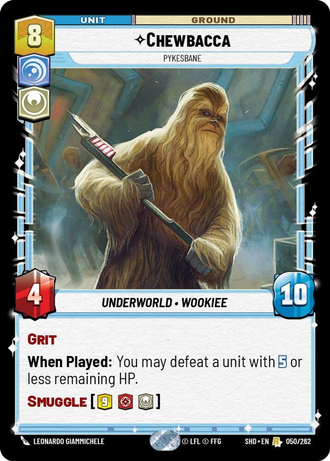 Chewbacca, Pykesbane, Standard