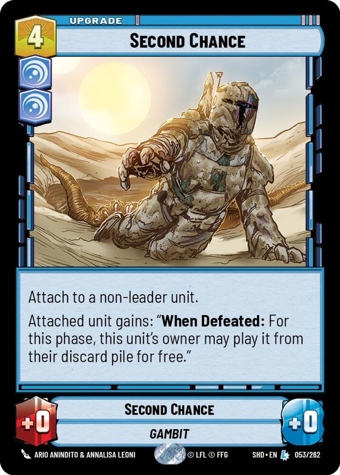 Second Chance, Standard