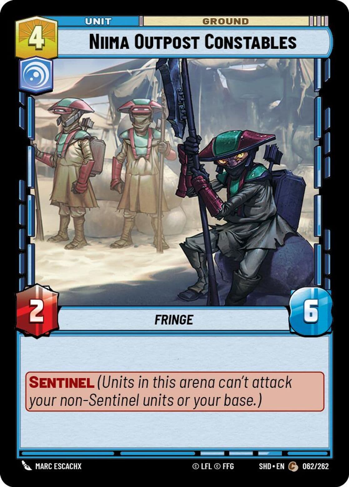 Niima Outpost Constables, Standard
