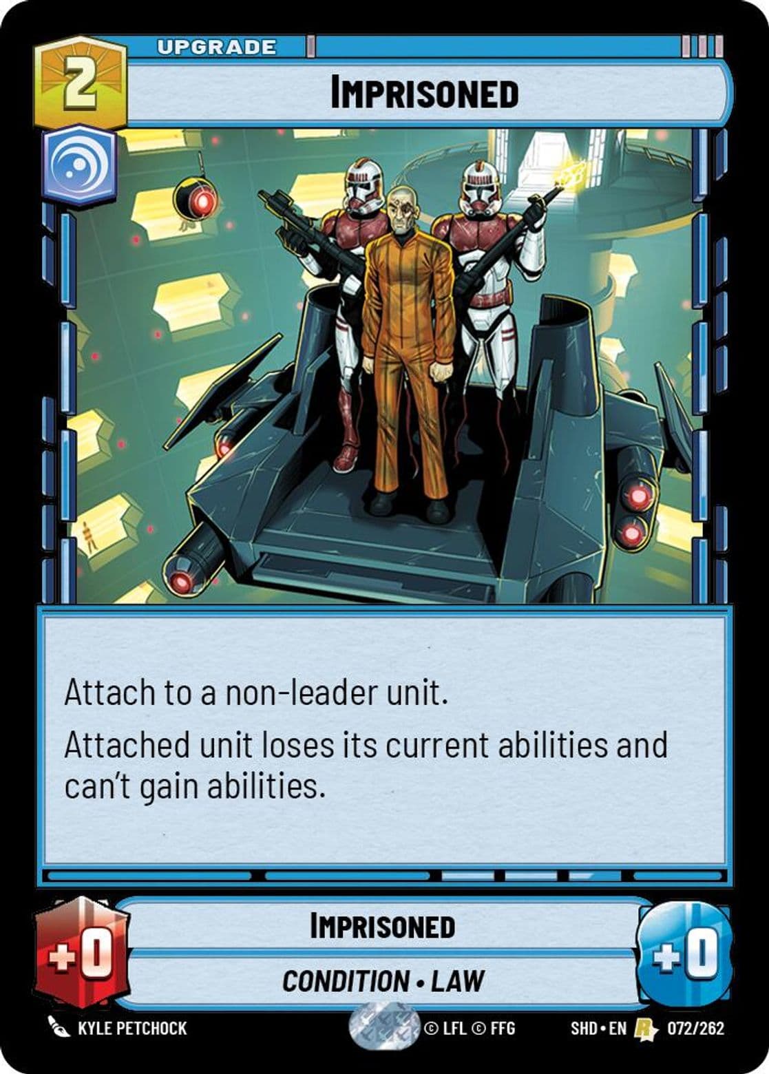 Imprisoned, Standard