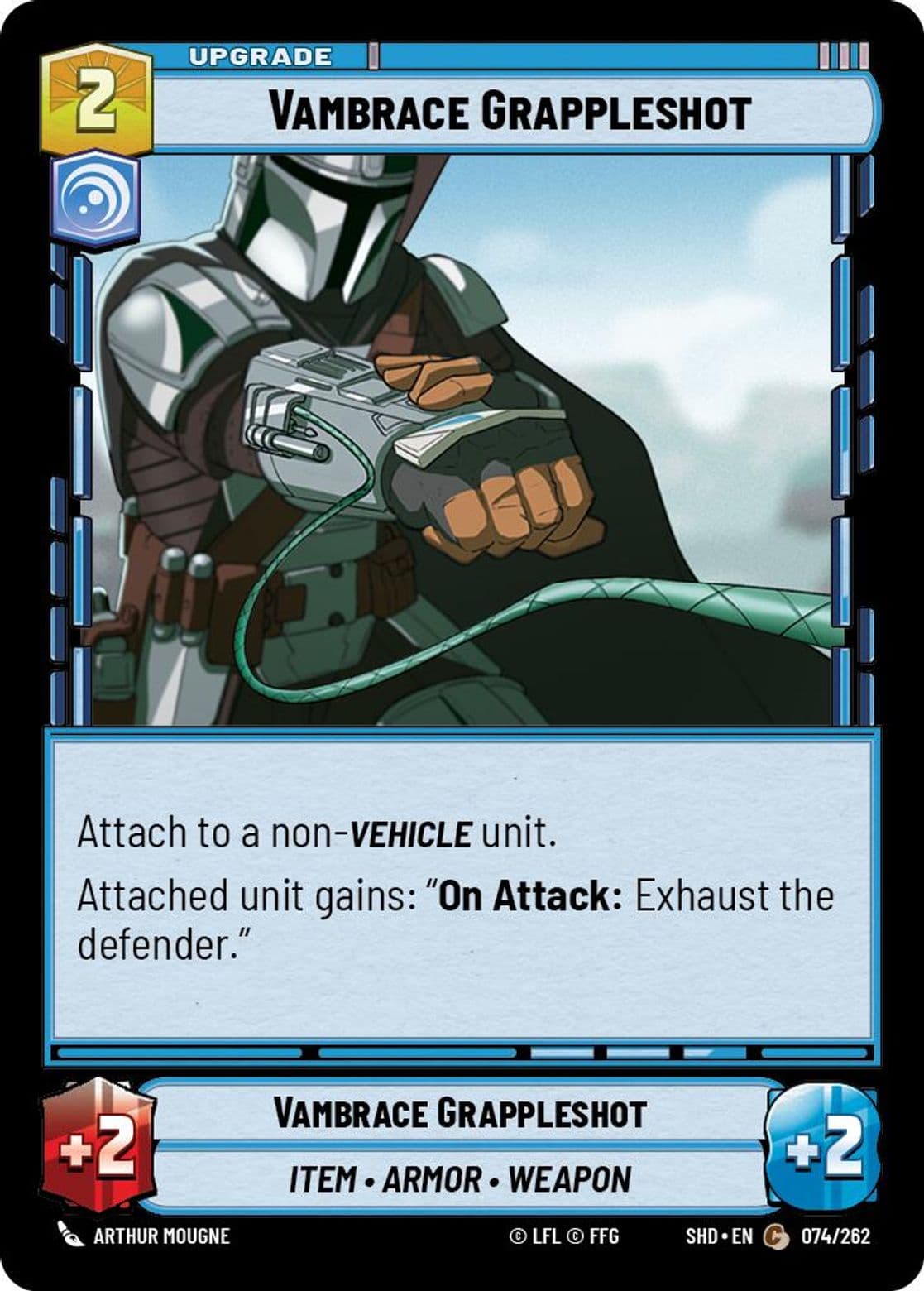 Vambrace Grappleshot, Standard